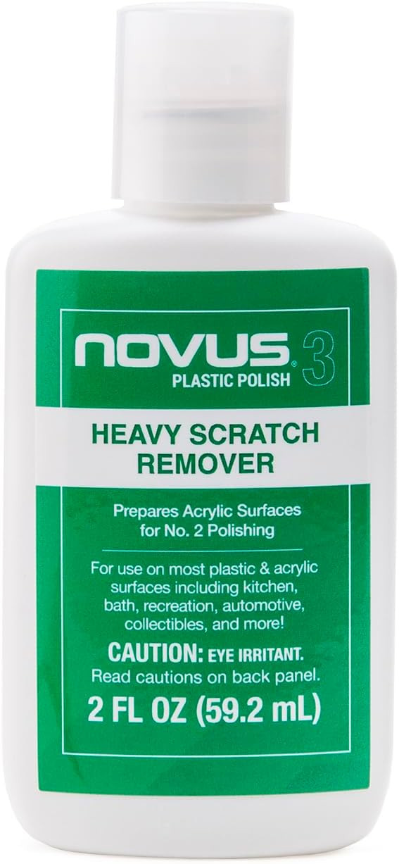 NOVUS 7081 | Heavy Scratch Remover #3 | 2 Ounce Bottle
