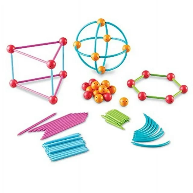 learning resources geometric shapes building set